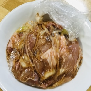 下味冷凍◇鶏もも肉のケチャップソース漬け